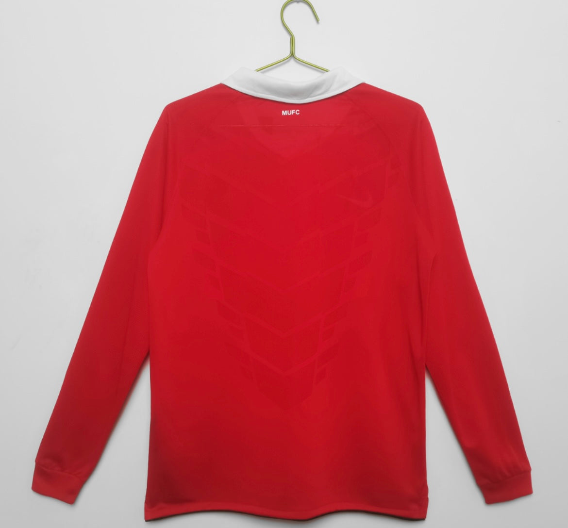 2010/11 Manchester United Home Jersey - Long Sleeve
