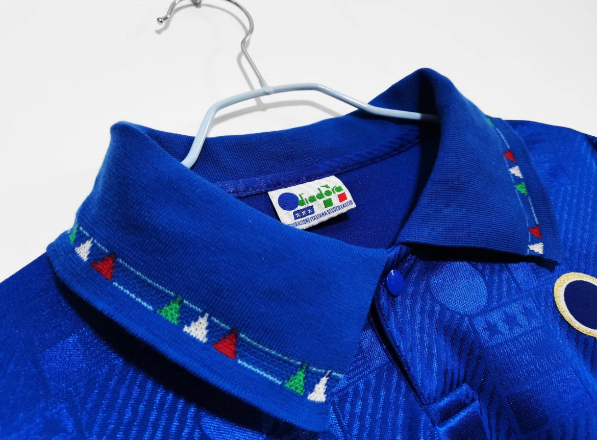 Italy Soccer Jersey Retro 1994