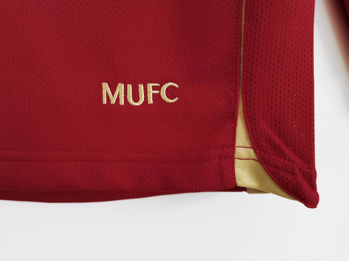 2006/07 Manchester United Home Long Sleeve Jersey