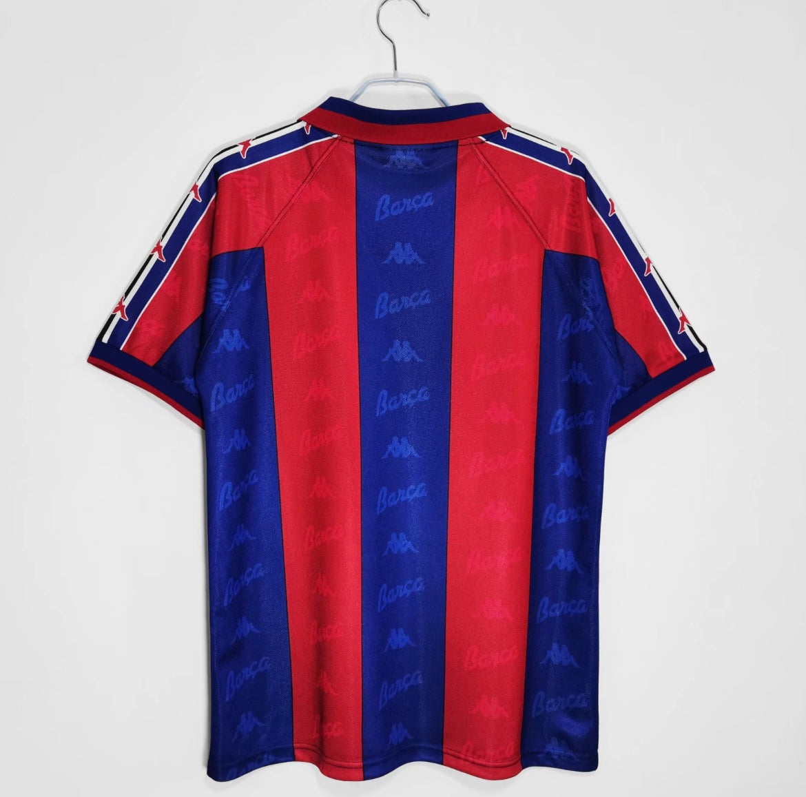 Barcelona 1996/97 Home Soccer Jersey Heritage Edition