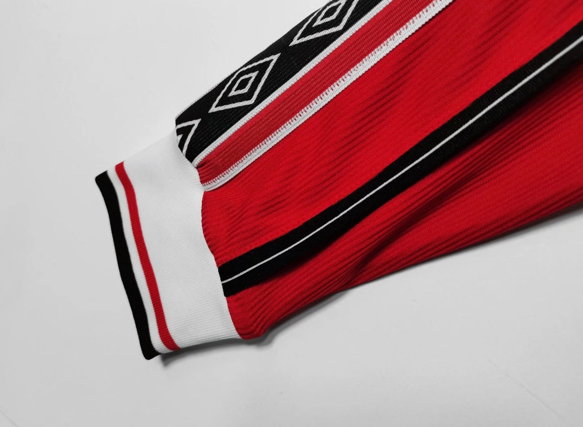Manchester United 1998/99 Long Sleeve Home Jersey