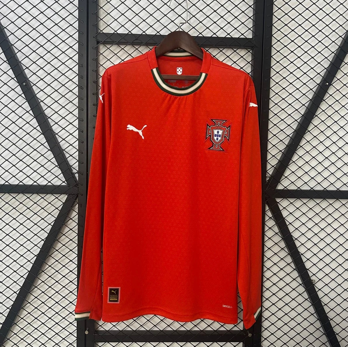 Portugal 2025 Home Soccer Jersey Long Sleeve
