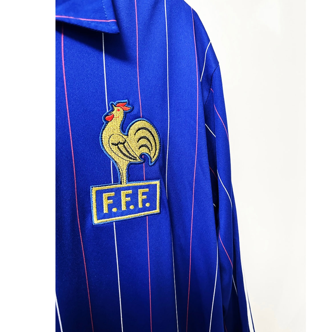 Home Jersey 1980 France Long Sleeve