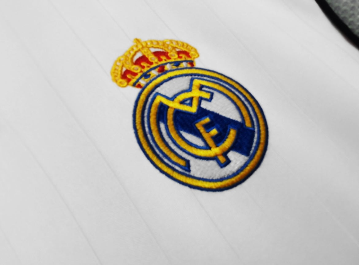 Real Madrid 2006/07 Long Sleeve Home Jersey