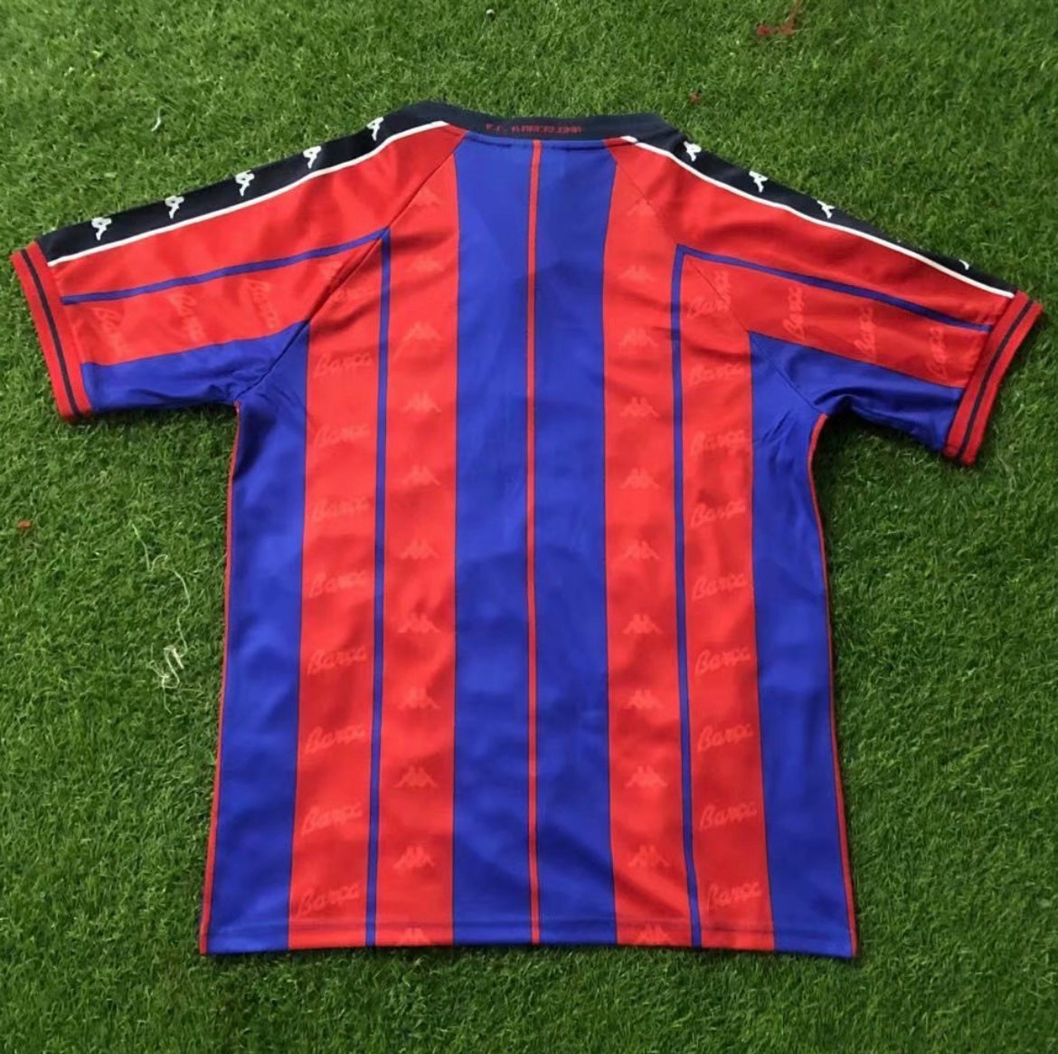 FC Barcelona 1997/98 Home Soccer Jersey