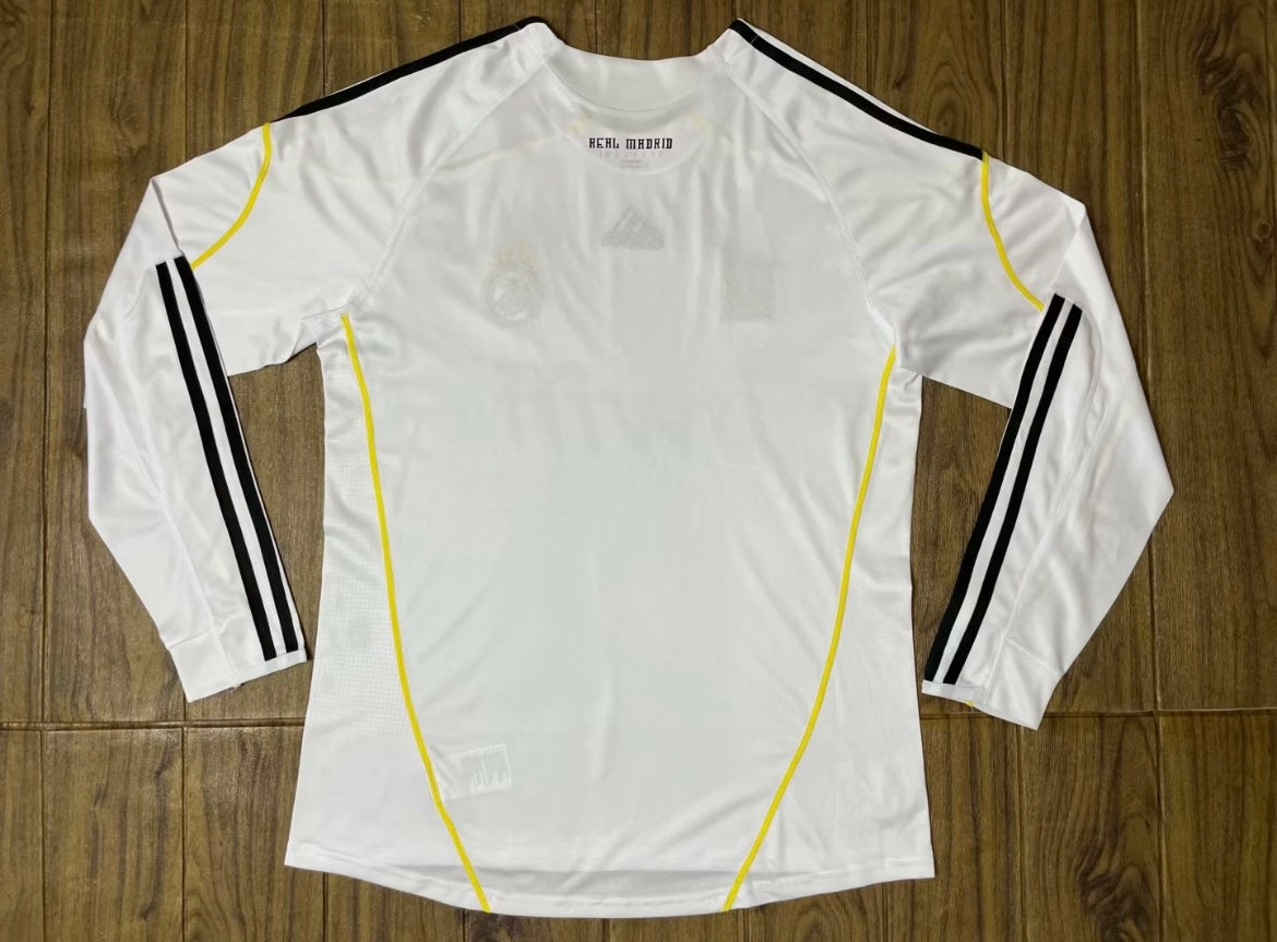 Real Madrid 2009/10 Home Jersey Long Sleeve