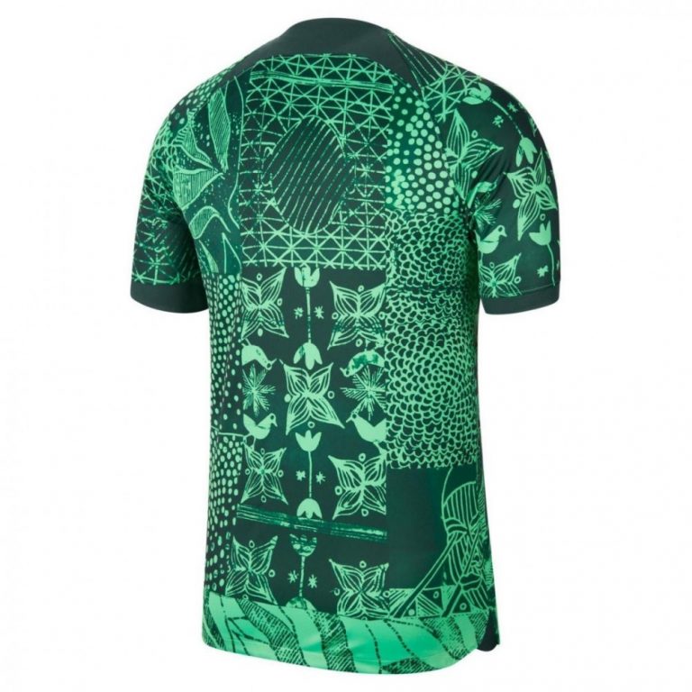 Nigeria 2023 Soccer Jersey with Dri-FIT Technology