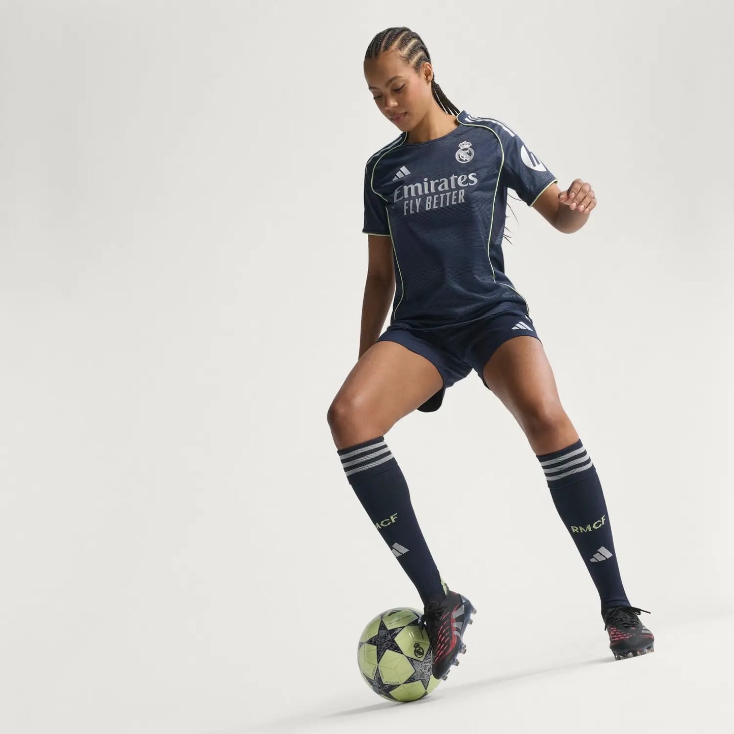 Women's Away Authentic Jersey 25/26 - Moiré Silver Print