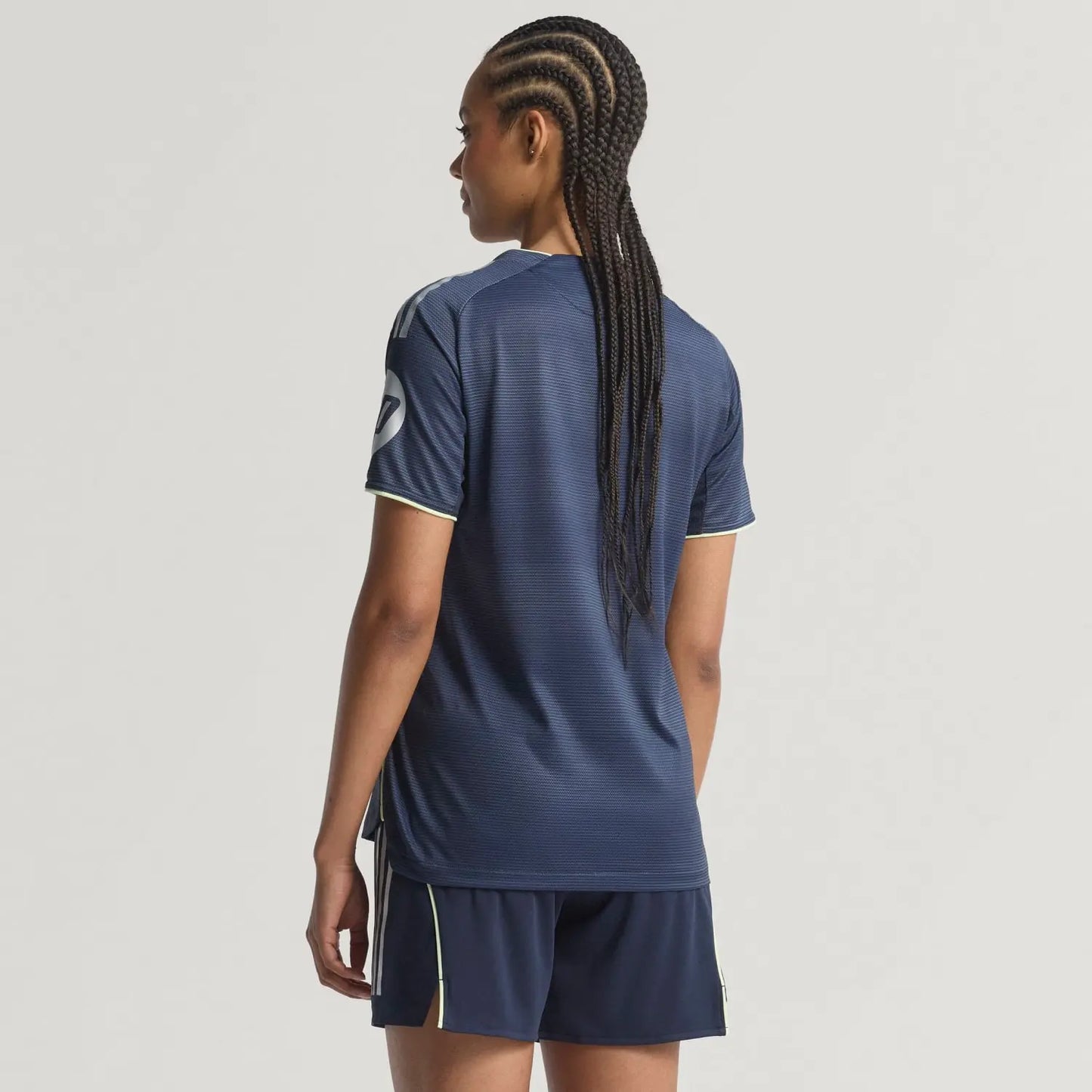 Women's Away Authentic Jersey 25/26 - Moiré Silver Print