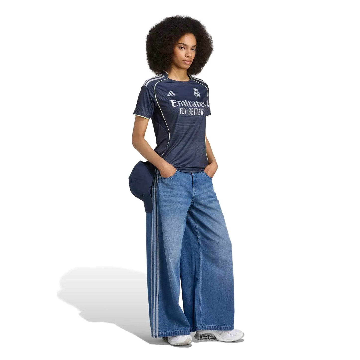 Women's Away Jersey 25/26 Navy AEROREADY