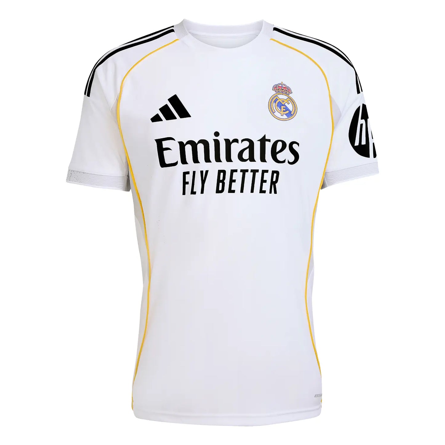Adidas Real Madrid 25/26 Home Jersey with AEROREADY
