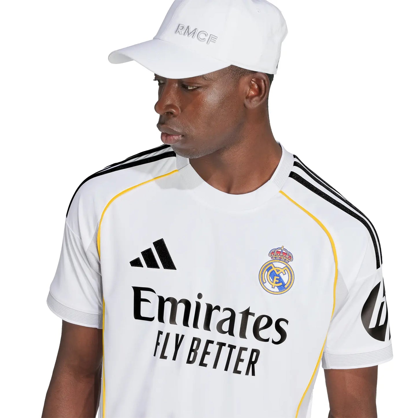 Adidas Real Madrid 25/26 Home Jersey with AEROREADY