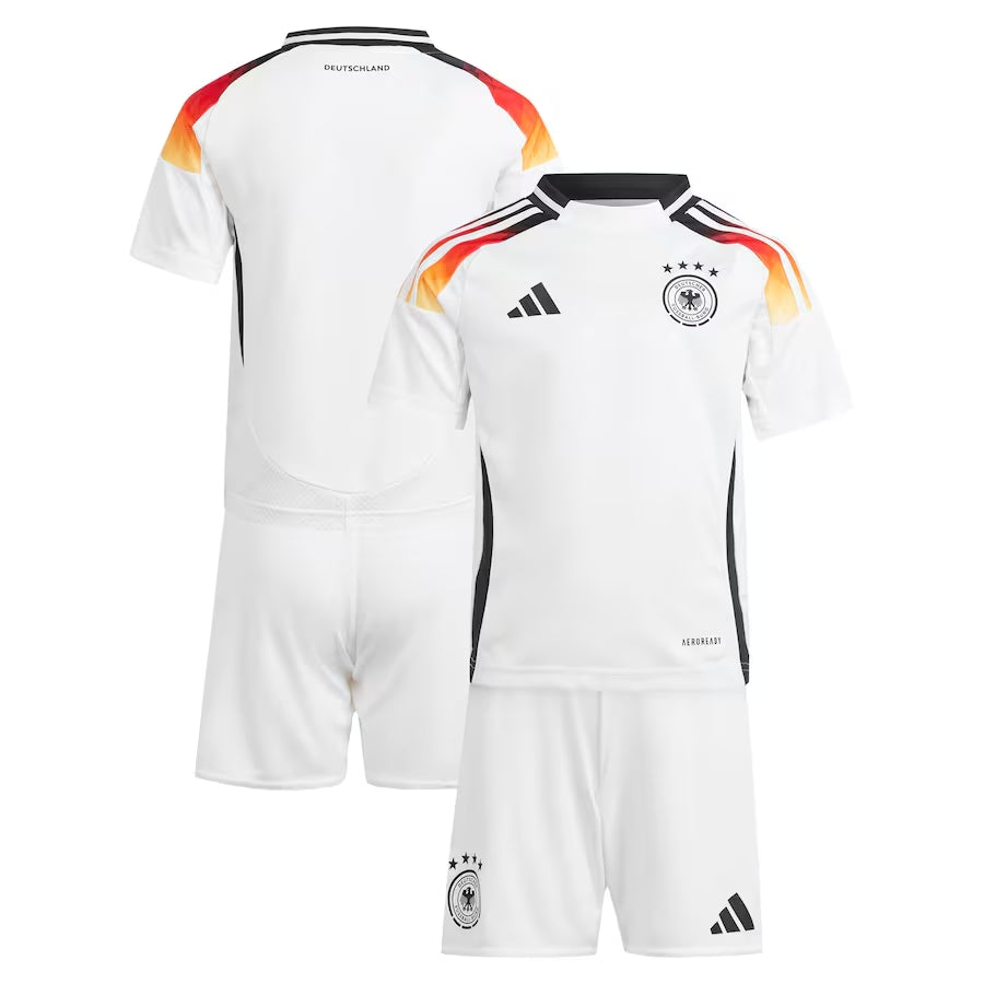 Youth Germany 24/25 Home Kit, Moisture-Wicking Replica