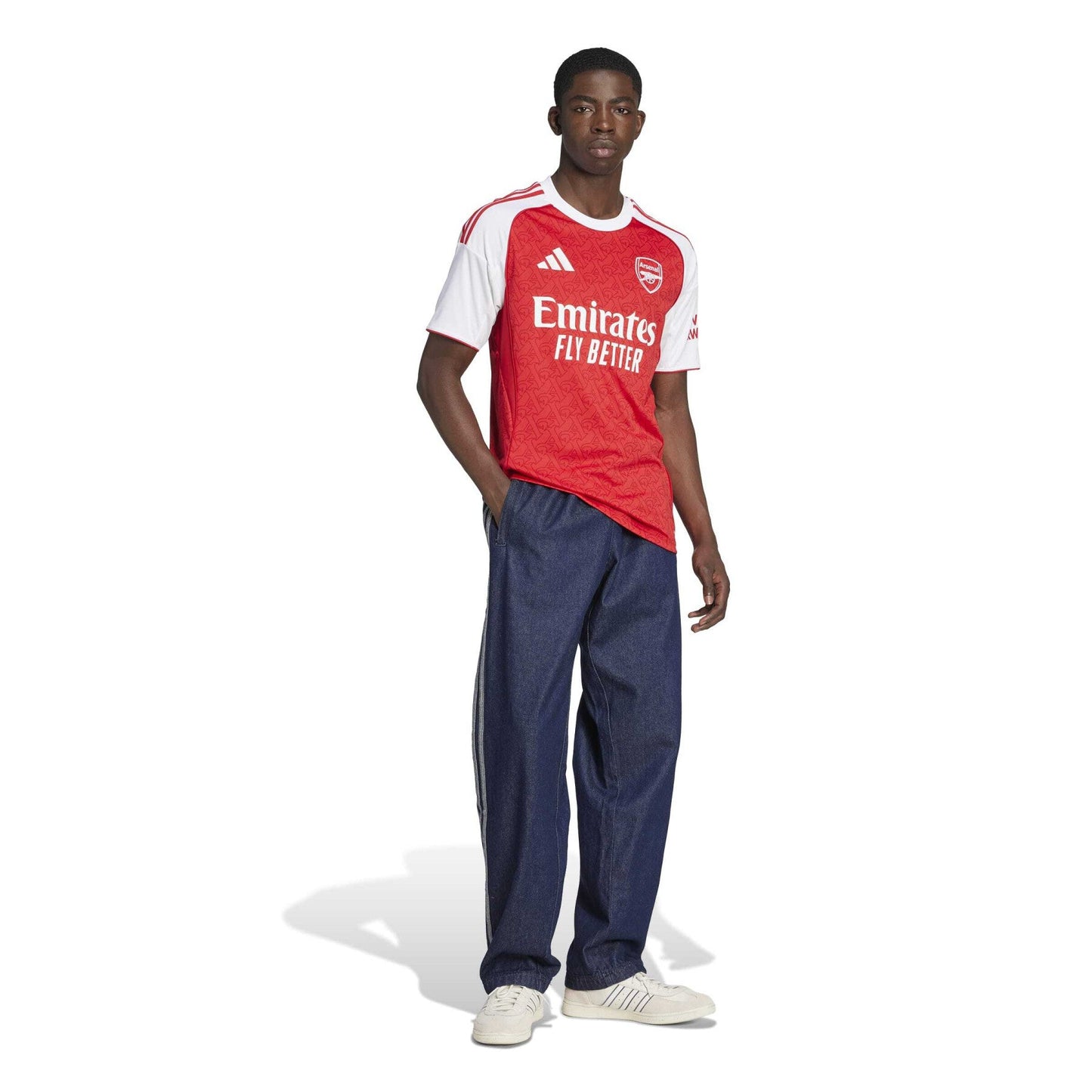Arsenal 2025 Home Jersey, Iconic 1990s Revival Design