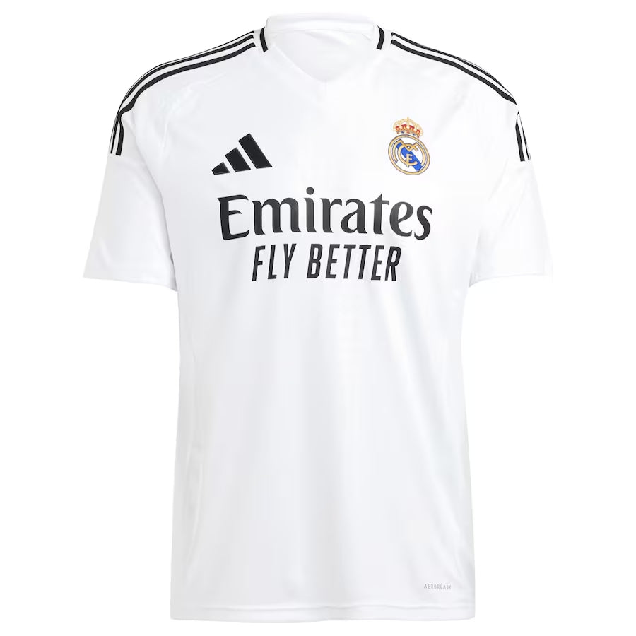 Real Madrid 2024 Home Jersey - Moisture-Wicking Fabric