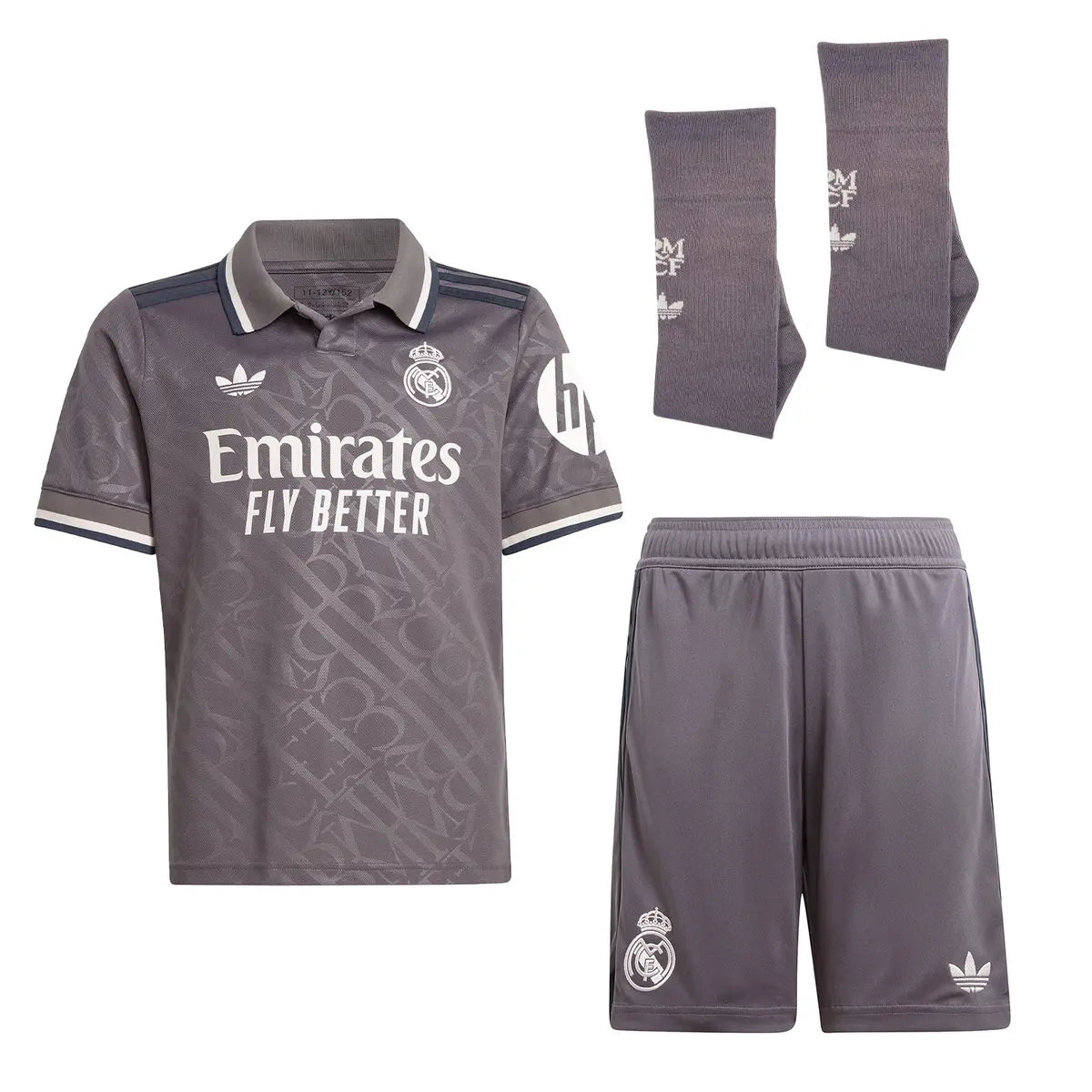 Youth Real Madrid 24/25 Third Kit with Aeroready