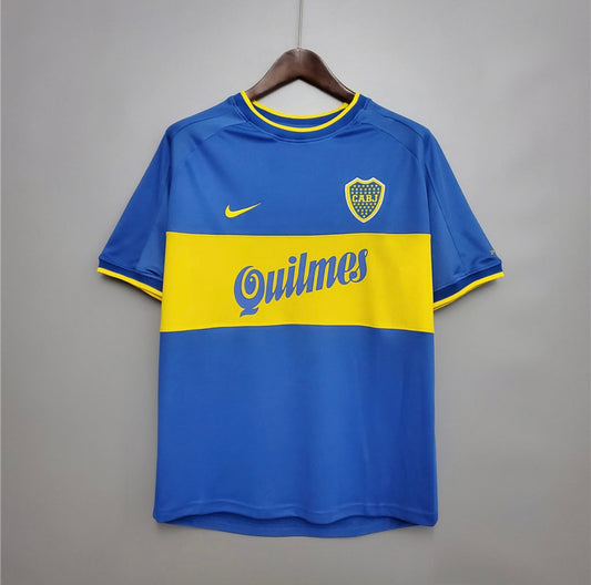Boca Juniors 1999/00 Home Soccer Jersey