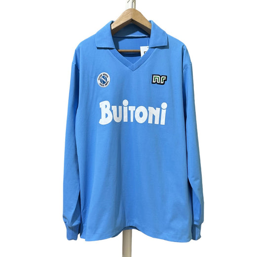 1986/87 Naples Home Long Sleeve Jersey
