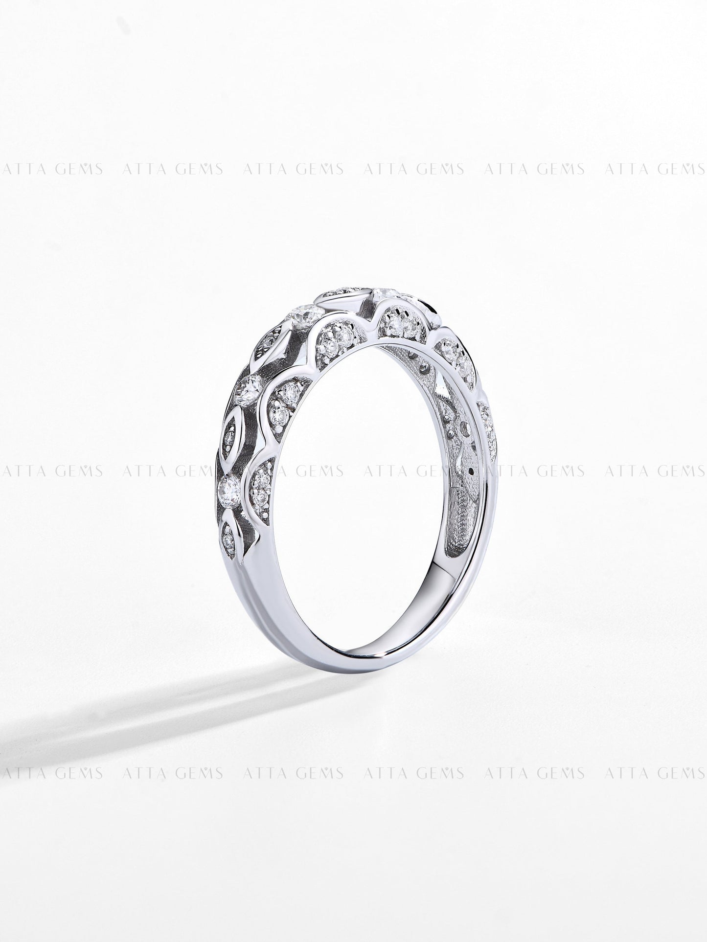 Round Brilliant Bridal Ring
