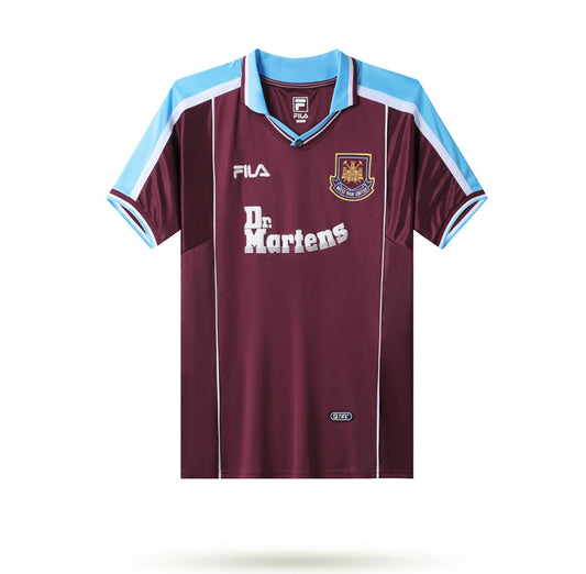 West Ham 1999/2000 Home Soccer Jersey Replica