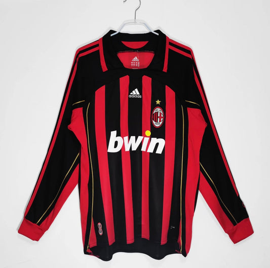 AC Milan Home Jersey 2006/07 Long Sleeve