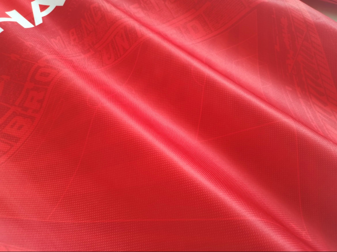 Manchester United 1994/95 Home Jersey - Long Sleeve Edition