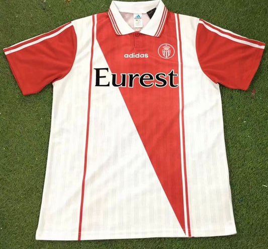 AS Monaco 96/97 Home Jersey Retro Style