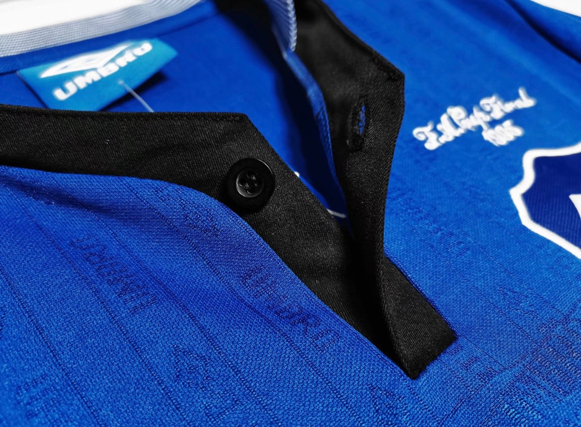 Everton Home Jersey 1995/96 Season Retro Design