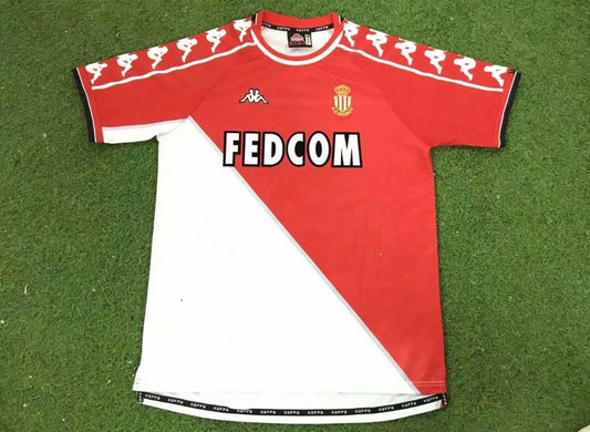 AS Monaco 1999/2000 Home Football Jersey