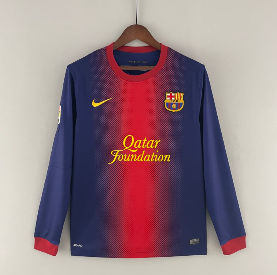 FC Barcelona 2012/13 Home Jersey Long Sleeve
