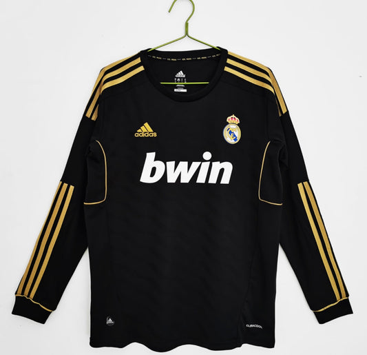 Real Madrid 2011/12 Away Long Sleeve Jersey