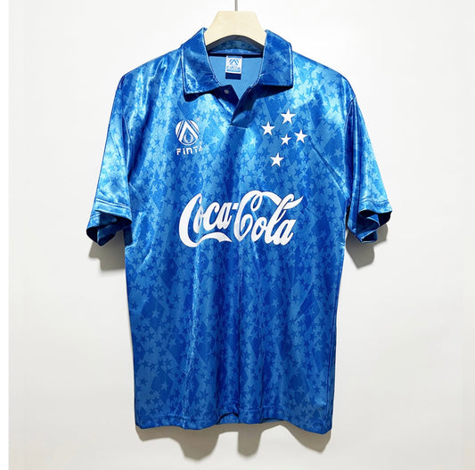 Cruzeiro 1993/94 Home Soccer Jersey Retro Style