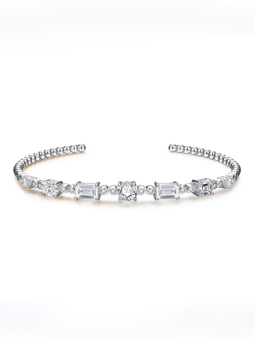Multi Moissanite Diamond Tennis Bracelet