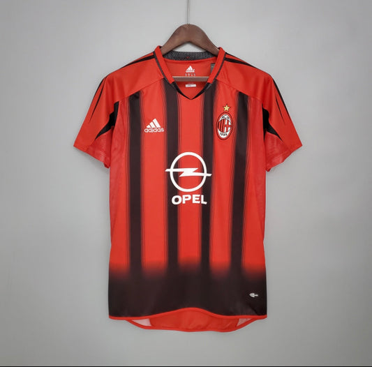 AC Milan 2004/05 Home Soccer Jersey Replica