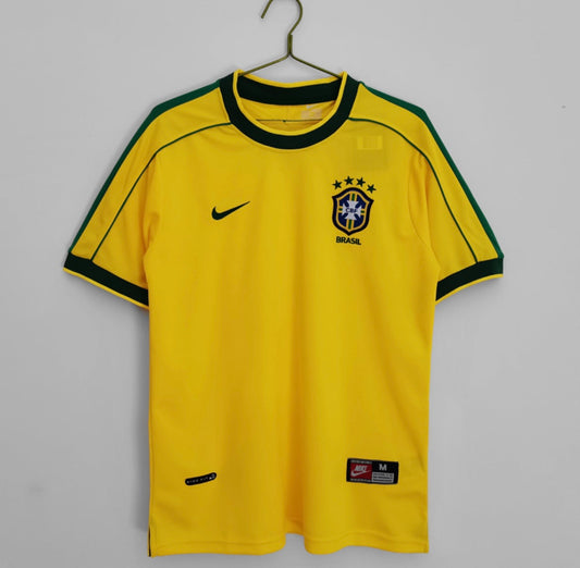 1998 Brazil Home Jersey