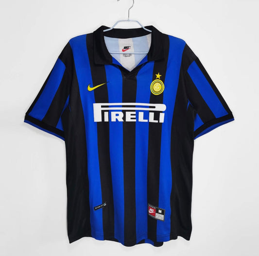 Inter Milan 1998/99 Home Soccer Jersey