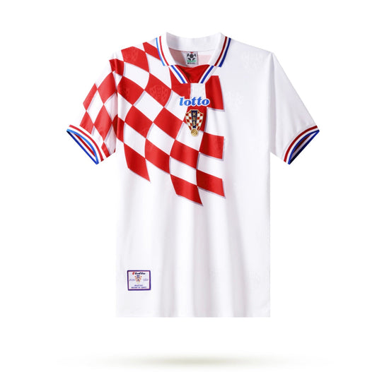 Croatia 1998 Home Soccer Jersey Replica