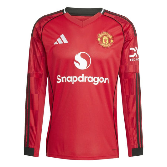 Manchester United Home Jersey 2025/26 - Long Sleeve