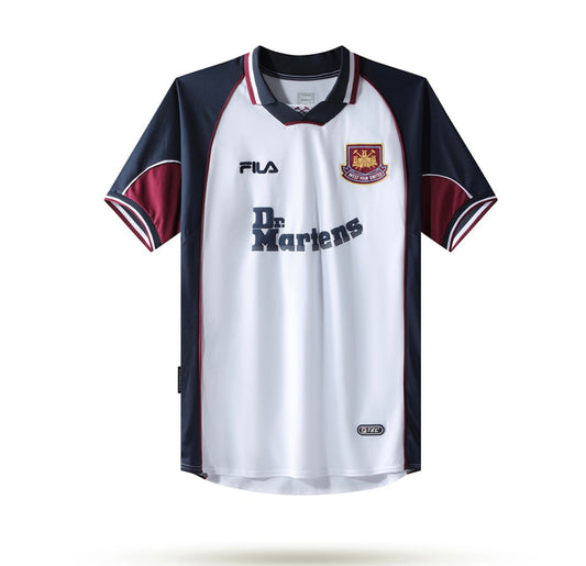 West Ham 1999/00 Away Jersey Replica
