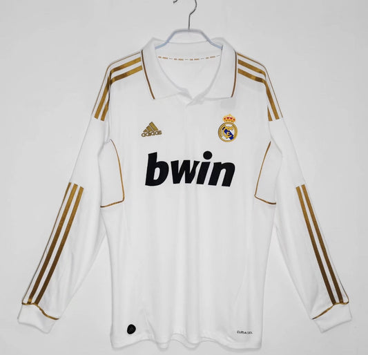 Real Madrid 2011/12 Home Jersey Long Sleeve