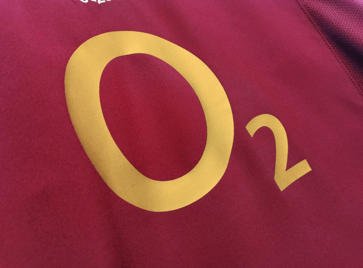 Arsenal 2005/06 Home Jersey with Long Sleeves