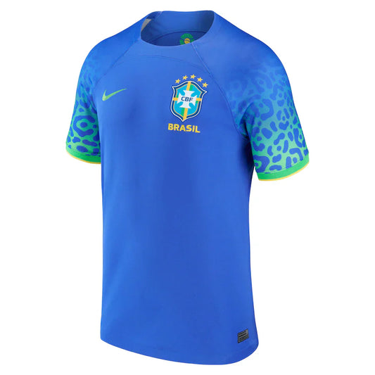 Brazil 2022/23 Away Soccer Jersey Dri-FIT Technology