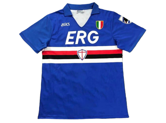 Sampdoria 1991/92 Retro Home Jersey