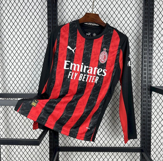 AC Milan Home Long Sleeve Jersey 2025/26