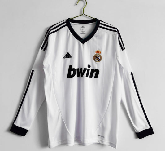 Real Madrid 2012/13 Home Jersey - Long Sleeve Edition