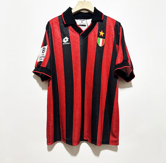 AC Milan 1993/94 Home Jersey Replica