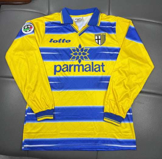 Parma 1998/99 Home Jersey - Long Sleeve Edition