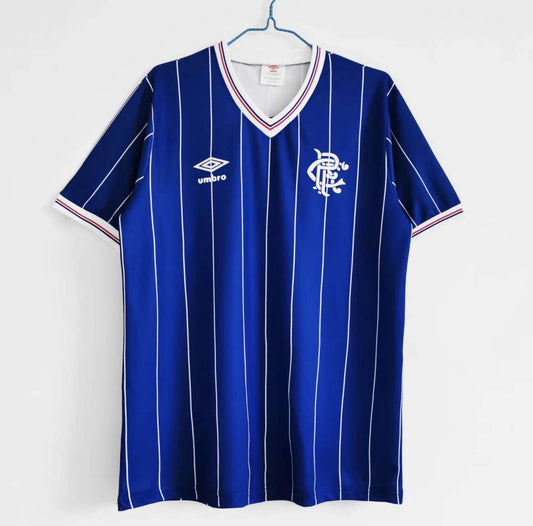 Rangers 1982/83 Retro Home Football Jersey