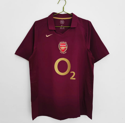Arsenal Home Jersey 2005/06 Season
