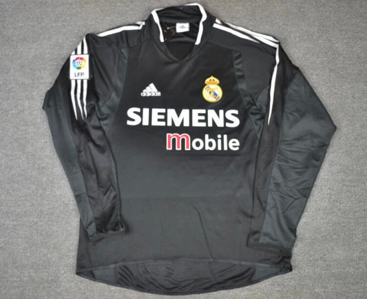 Real Madrid 2004/05 Away Long Sleeve Shirt